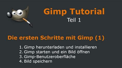 gimp tutorials deutsch